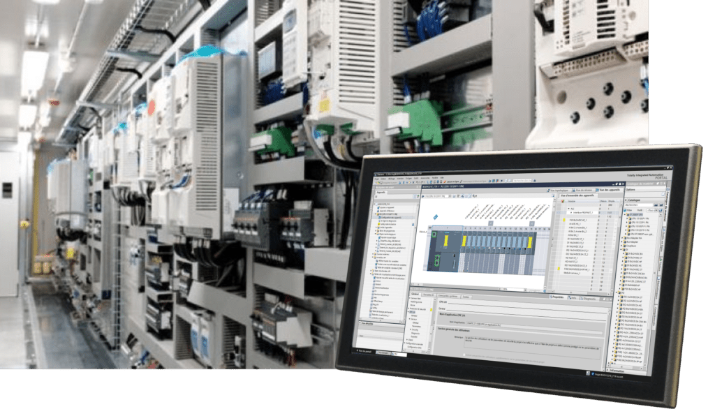 Elektrischer Schrank TIA portal Siemens Programmierung